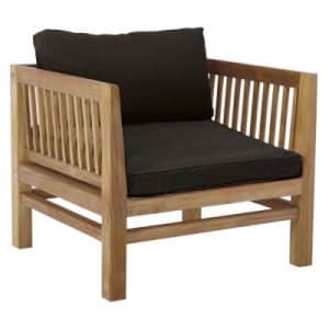 Colorado Teak Dining Sofastol Sort